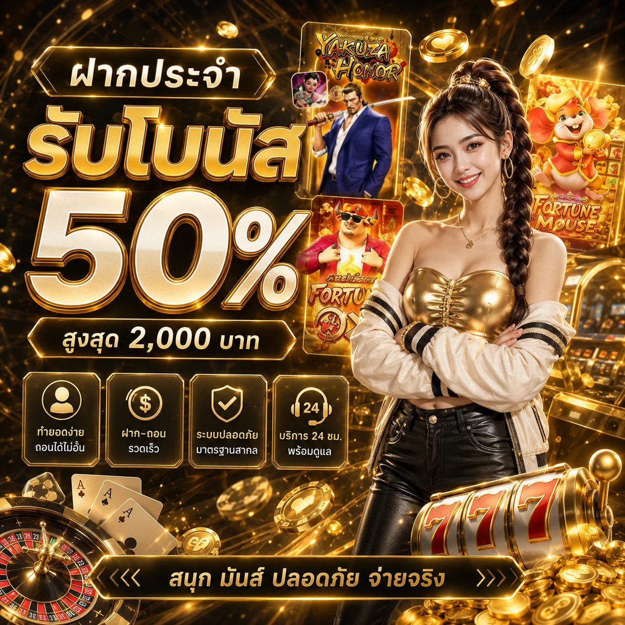 ระบบฝากถอน UFAX369 ออโต้ ไม่มีขั้นต่ำ รองรับทุกธนาคารและพร้อมเพย์